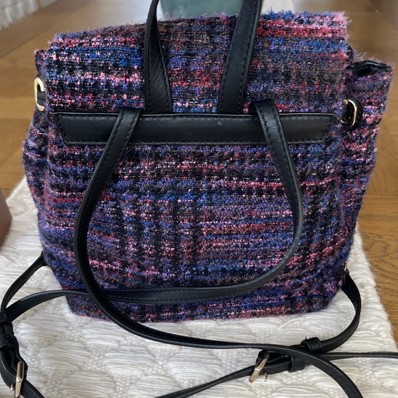 EUC Kate Spade Tweed mini backpack main image 10